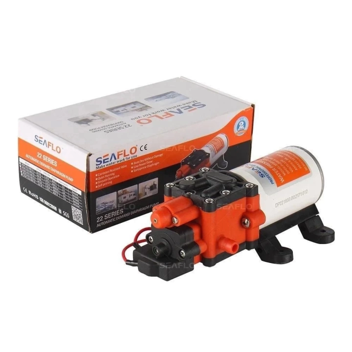 Seaflo Hidrofor 5.0 Lt/dk 12V 60 Psi