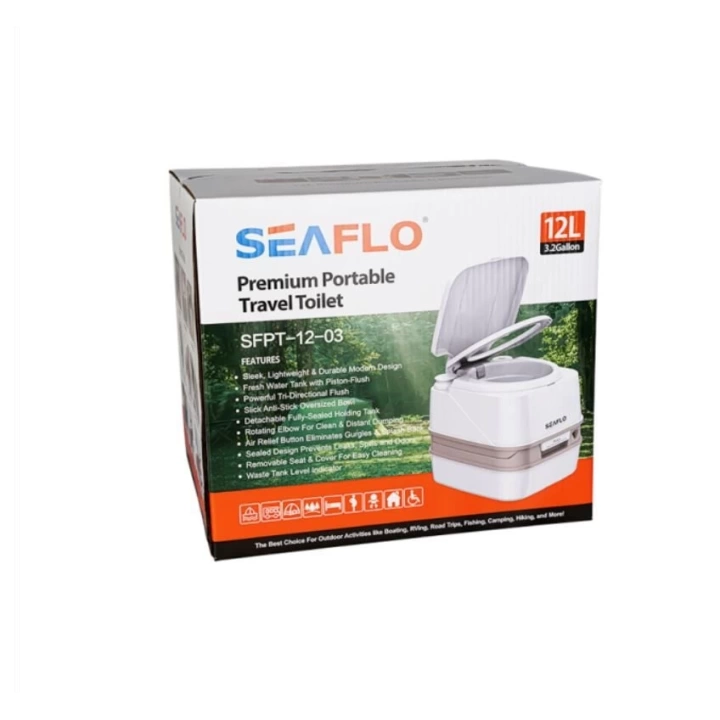 Seaflo Portatif Tuvalet 12 Litre
