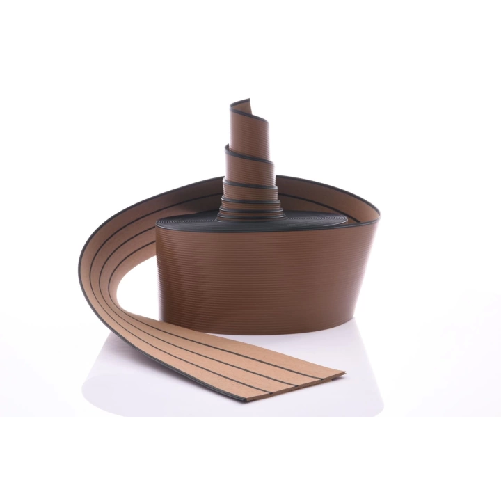 Suni Pvc Tik  Güverte Kaplamaları 25000mm x 190mm x 5mm