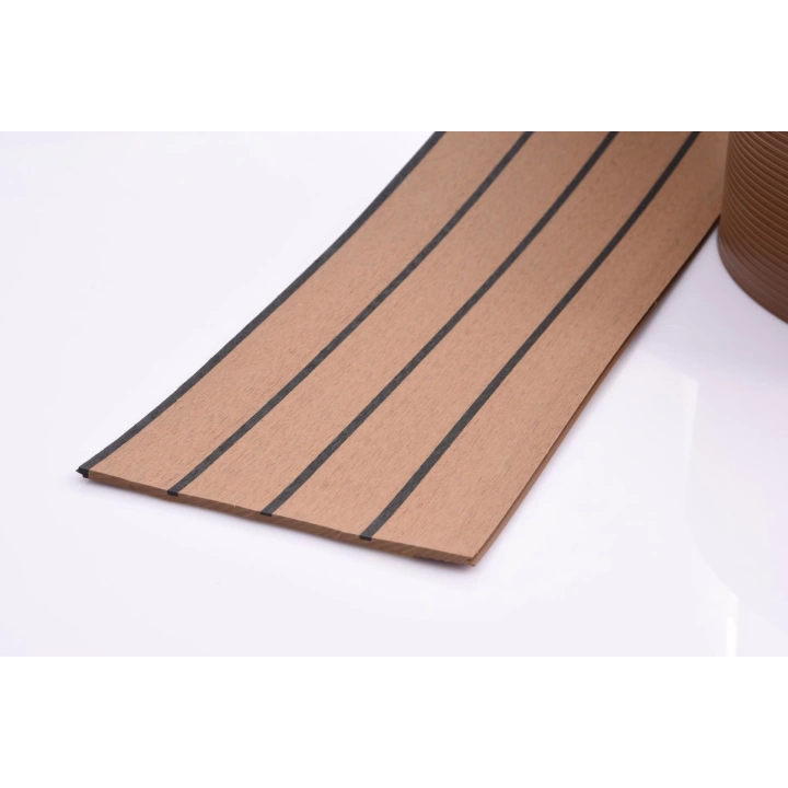 Suni Pvc Tik  Güverte Kaplamaları 25000mm x 190mm x 5mm