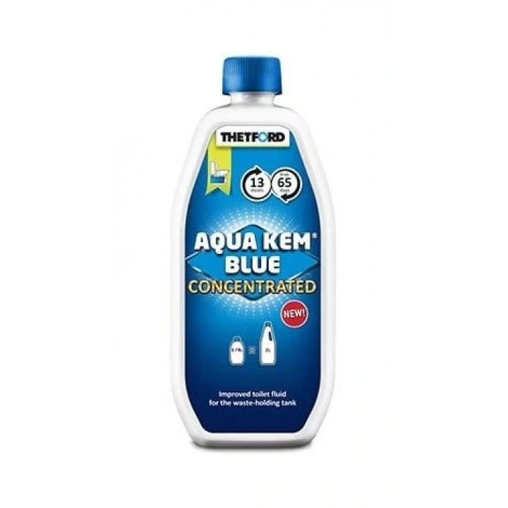 Thetford Aqua Kem Blue Konsantre Tuvalet Atık Tank Kimyasalı