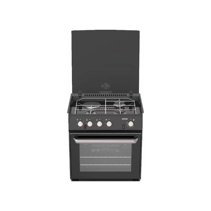 Thetford Triplex Plus 4 Gözlü Gazlı 12V Fırın-Ocak