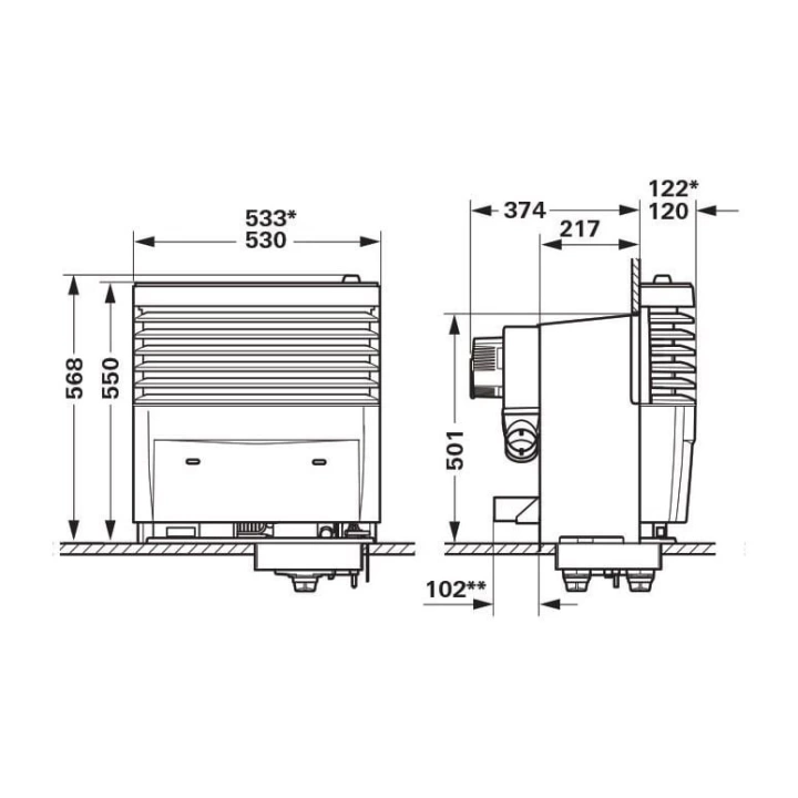 Truma S5004 Çift Fanlı Karavan Isıtıcı