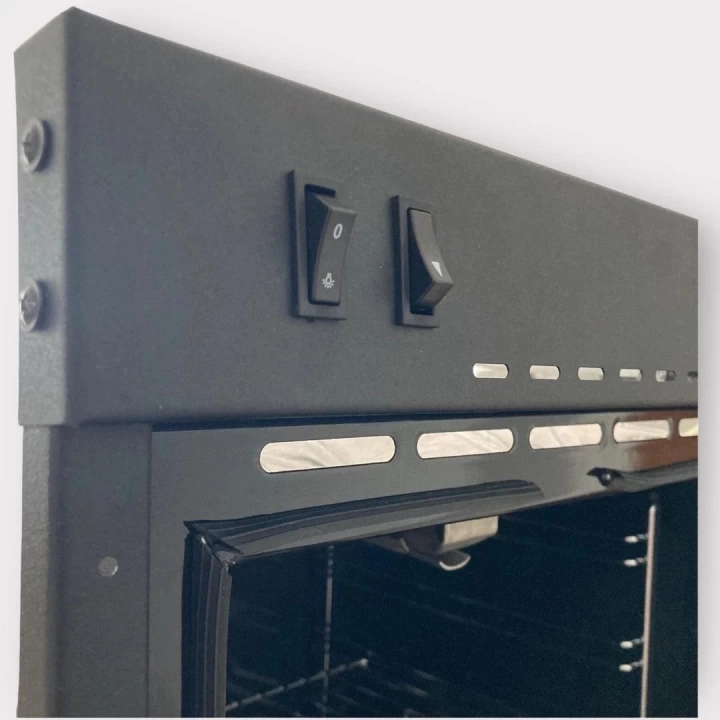 Unıvercal Çift Brulörlü LPGli Karavan Fırını 12V