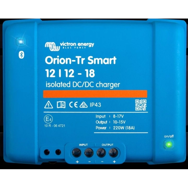Victron Energy 12/12V 18A İzoleli DC-DC Şarj Cihazı Charger Bluetooth Özellikli, ORI121222120