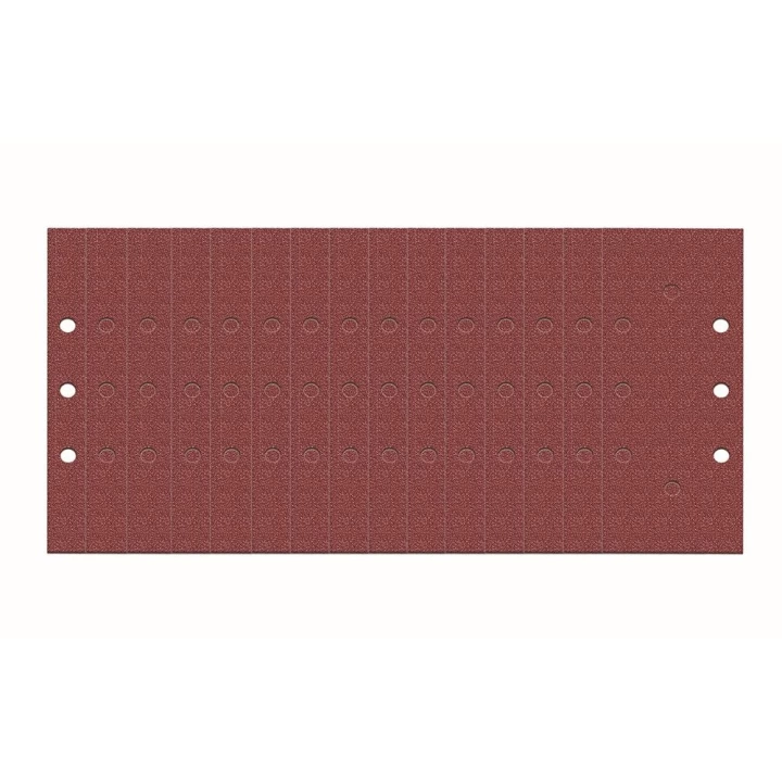 WORX WA2029 185x95mm 60, 80, 120 Kum, 15 Adet Cırtlı Universal Zımpara Kâğıdı Seti