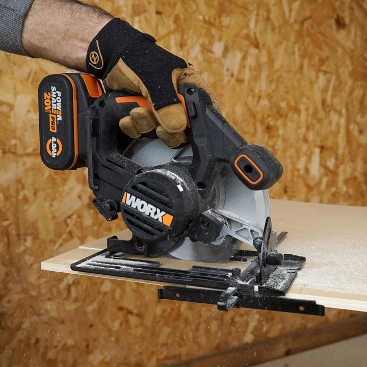 WORX WX526.9 20Volt 165mm Profesyonel Şarjlı Daire Testere (Akü Dahil Değildir)