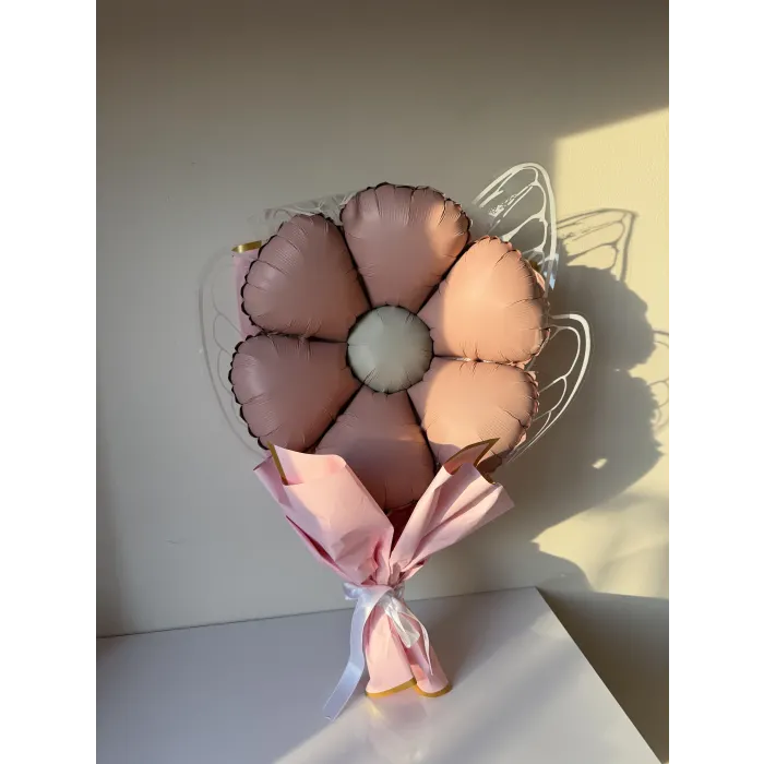 Çiçek balon buket