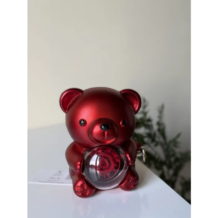 Ayıcık şeklinde dönen takı kutusu