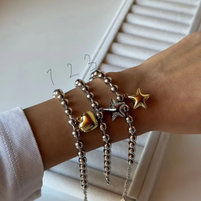 Charm detaylı bileklik