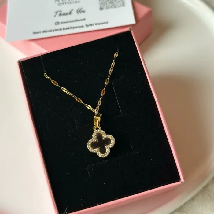 ÇİFT TARAFLI ÇELİK KOLYE