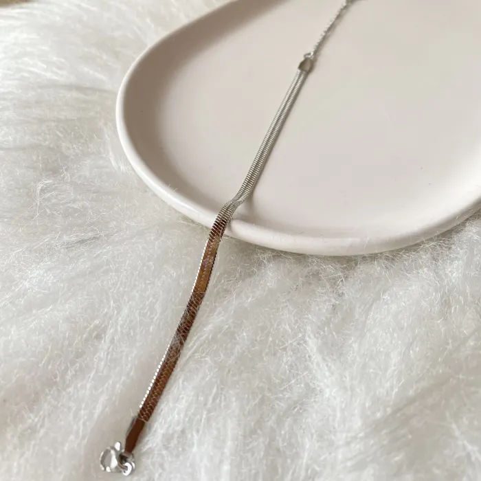 İTALYAN ZİNCİRİ ÇELİK BİLEKLİK