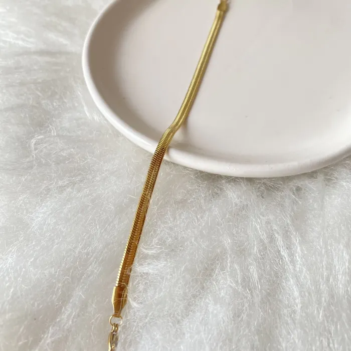 İTALYAN ZİNCİRİ ÇELİK BİLEKLİK