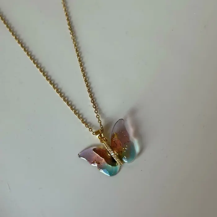 KELEBEK KOLYE ÇELİK