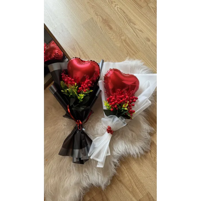 BÜYÜK BALONLU KOKİNA BUKETİ ( dip fiyat !)