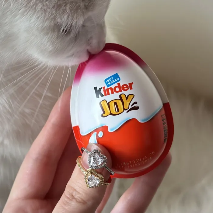 ÖZEL KINDER YUMURTA İÇİNDE YÜZÜK