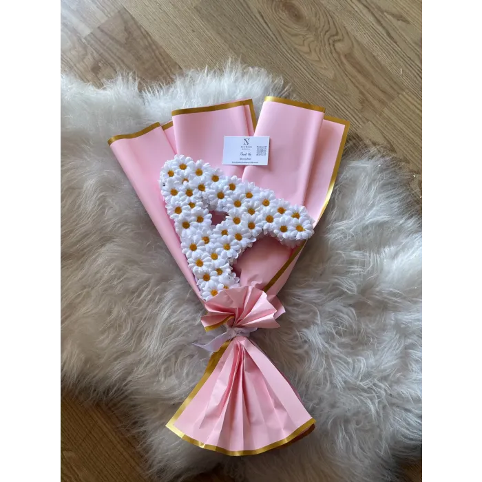 PAPATYA HARF BUKET (1 harf fiyatıdır)