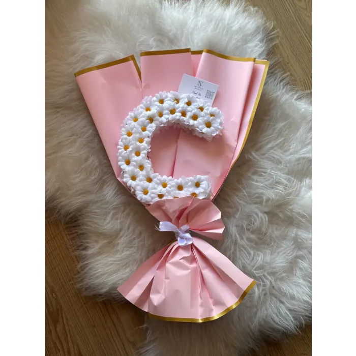 PAPATYA HARF BUKET (1 harf fiyatıdır)