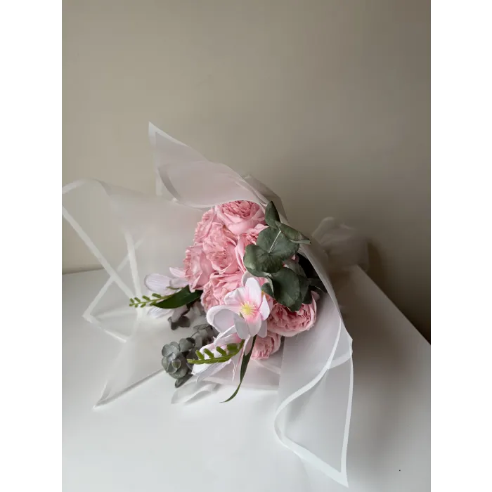 Romantik buket pembe