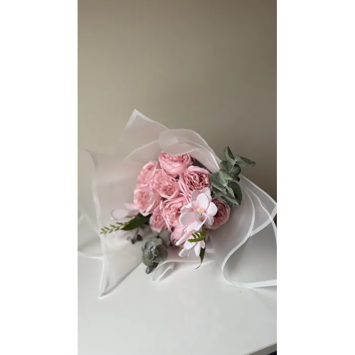 Romantik buket pembe