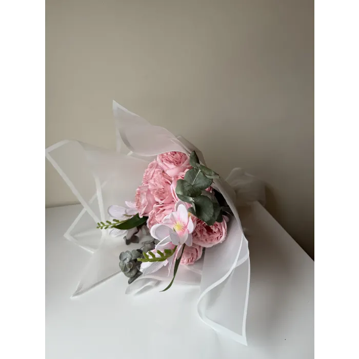 Romantik buket pembe