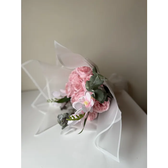 Romantik buket pembe