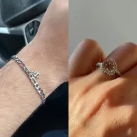 1 adet harfli bileklik ve ciddi ilişki yüzüğü (açıklamayı okuyunuz)