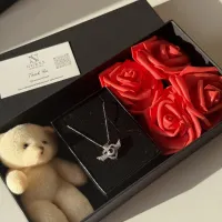 100 dilde seni seviyorum kanatlı kalp gümüş renk