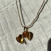 AÇILABİLİR ÇELİK KALP KOLYE