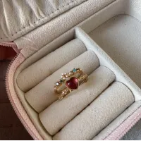 APHRODİTE YÜZÜK KIRMIZI