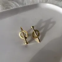 ÇELİK ÇİVİ KÜPE GOLD