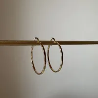 ÇELİK HALKA KÜPE GOLD