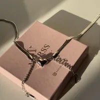 ÇELİK İTALYAN ZİNCİRİ MIKNATISLI KALP ÇİFT BİLEKLİĞİ (çift adettir)