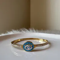 ÇELİK KELEPÇE BİLEKLİK BLUEEYES