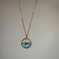 OKYANUS KOLYE GOLD ÇELİK