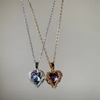 OKYANUSUN KALBİ ÇELİK KOLYE