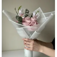 Romantik buket pembe