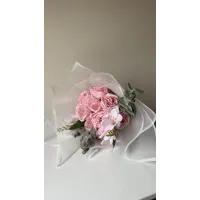 Romantik buket pembe