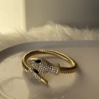 ZİRKON TAŞLI YILAN ÇELİK BİLEKLİK