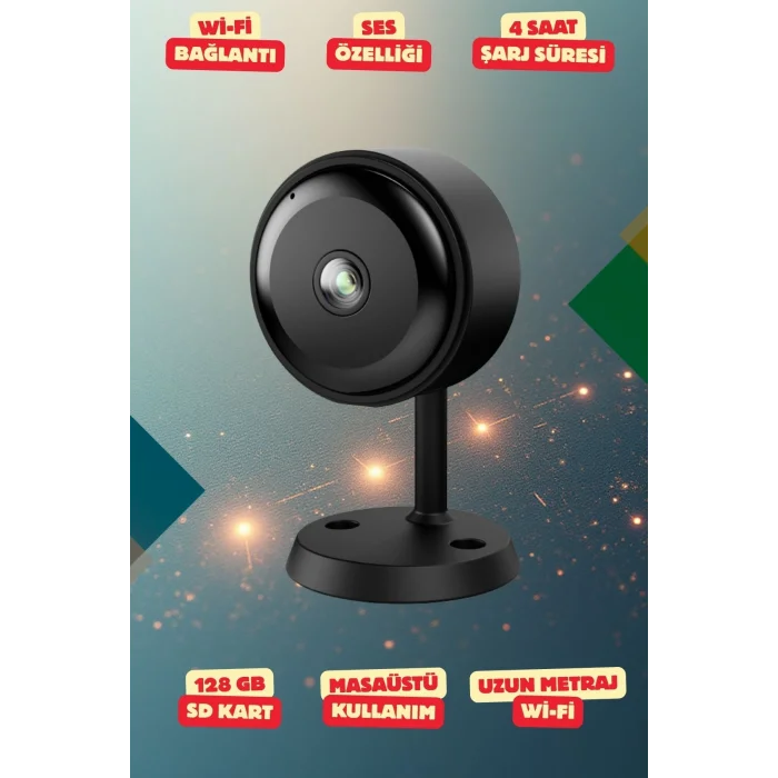 2K Wifi Kamera Masaüstü Kamerası Sesli Kamera