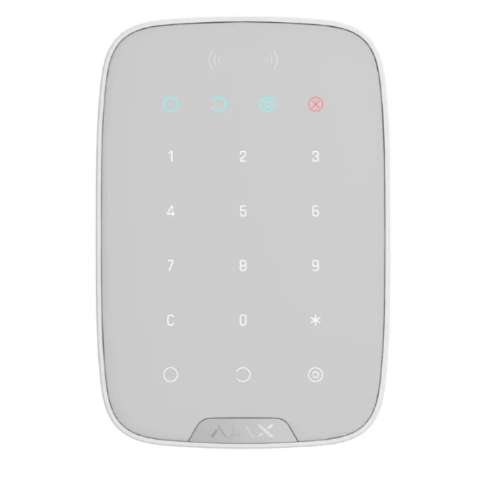 Kablosuz Dokunmatik Keypad - Beyaz