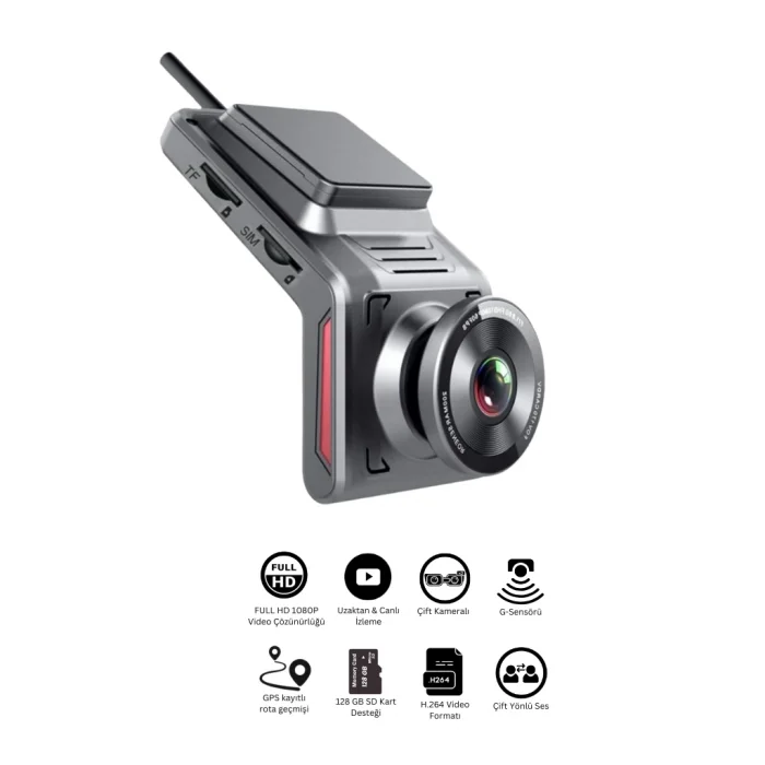 Rx-K18 4G Simkartlı Araç Kamerası