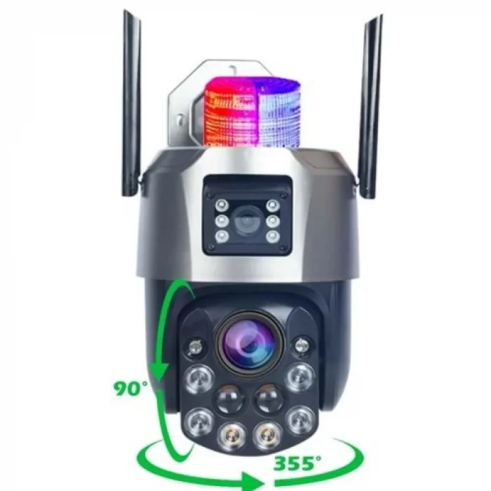 Neo-518Ai WIFI 2 KAMERALI 3MP+3MP UHD 18X OPTİK ZOOM Wifi PTZ