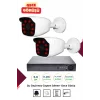 İrtech-2 Kameralı Güvenlik Kamera Seti Gece Görüşlü-Su Geçirmez-Tak Çalıştır G01