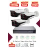 İrtech-3 Kameralı İp Güvenlik Kamera Seti Metal-Gece Görüşlü-Su Geçirmez-Tak Çalıştır G10