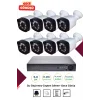 İrtech-8 Kameralı Güvenlik Kamera Seti Gece Görüşlü-Su Geçirmez-Tak Çalıştır G02