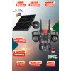 Yapay Zeka 4K SimKartlı Güneş Enerjili 3 Kameralı 3 Ekranlı Güvenlik Kamerası Renkli Gece Görüş Sesli 360 Derece W09