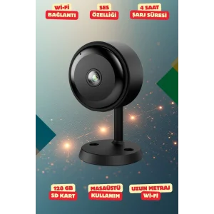 2K Wifi Kamera Masaüstü Kamerası Sesli Kamera