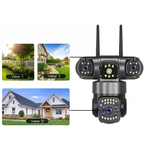 Neo-5112W WIFI 2 KAMERALI 3MP+3MP UHD 3.6mm Lens Wifi PTZ