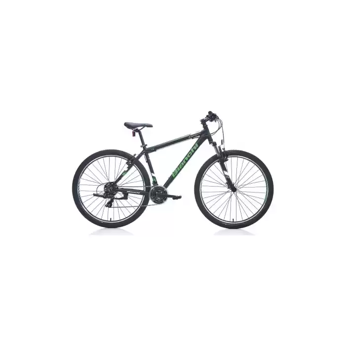 Bianchi Aspid 27 27.5 Jant 21 Vites 48 Cm Bisiklet-Mat Siyah-Yeşil-Beyaz